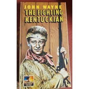 John Wayne The Fighting Kentuckian VHS Republic Pictures Home Video